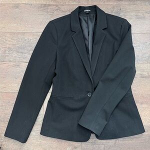 Express Women's Classic Black Suit Jacket